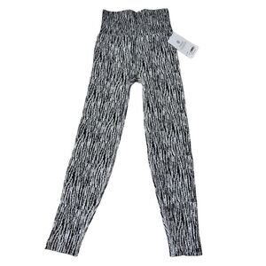 NWT Athleta Flurry Elemental Tight Women Pixeled Pull On Leggings Size Extra Sma